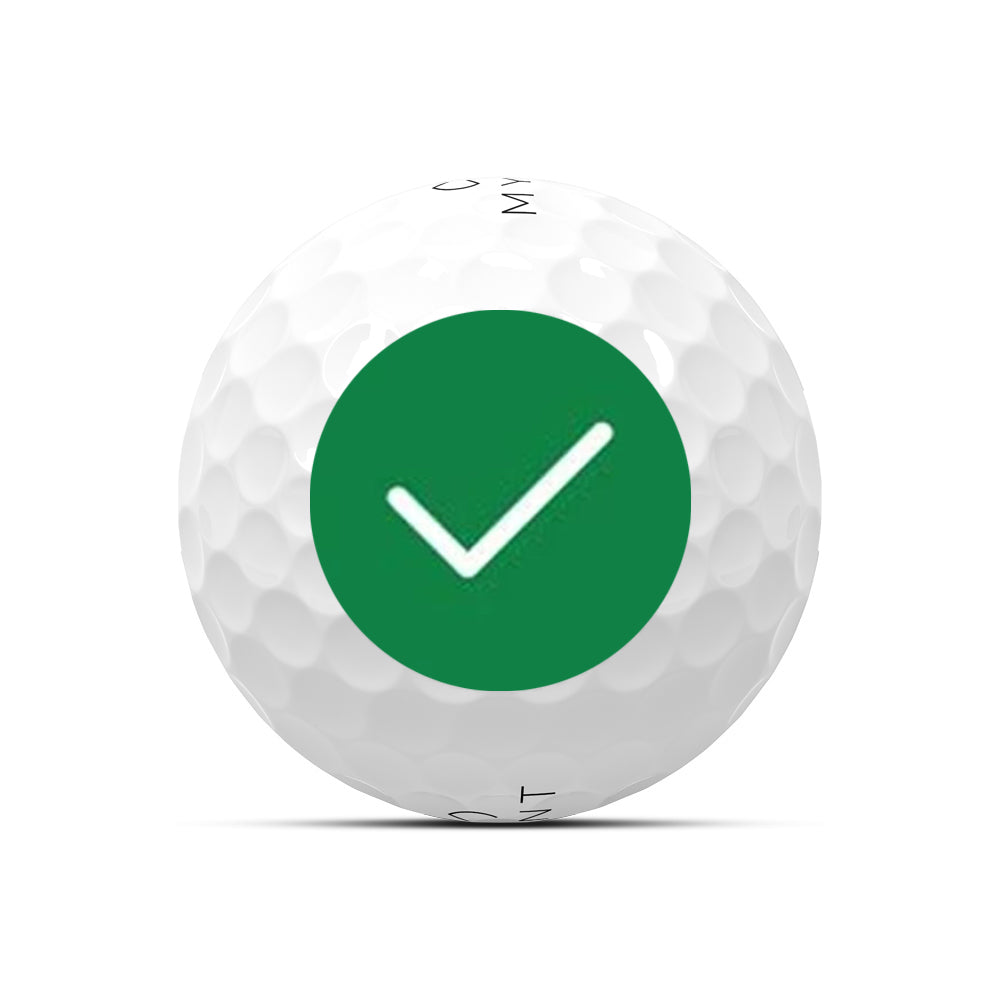 Personalize MYNT golf balls
